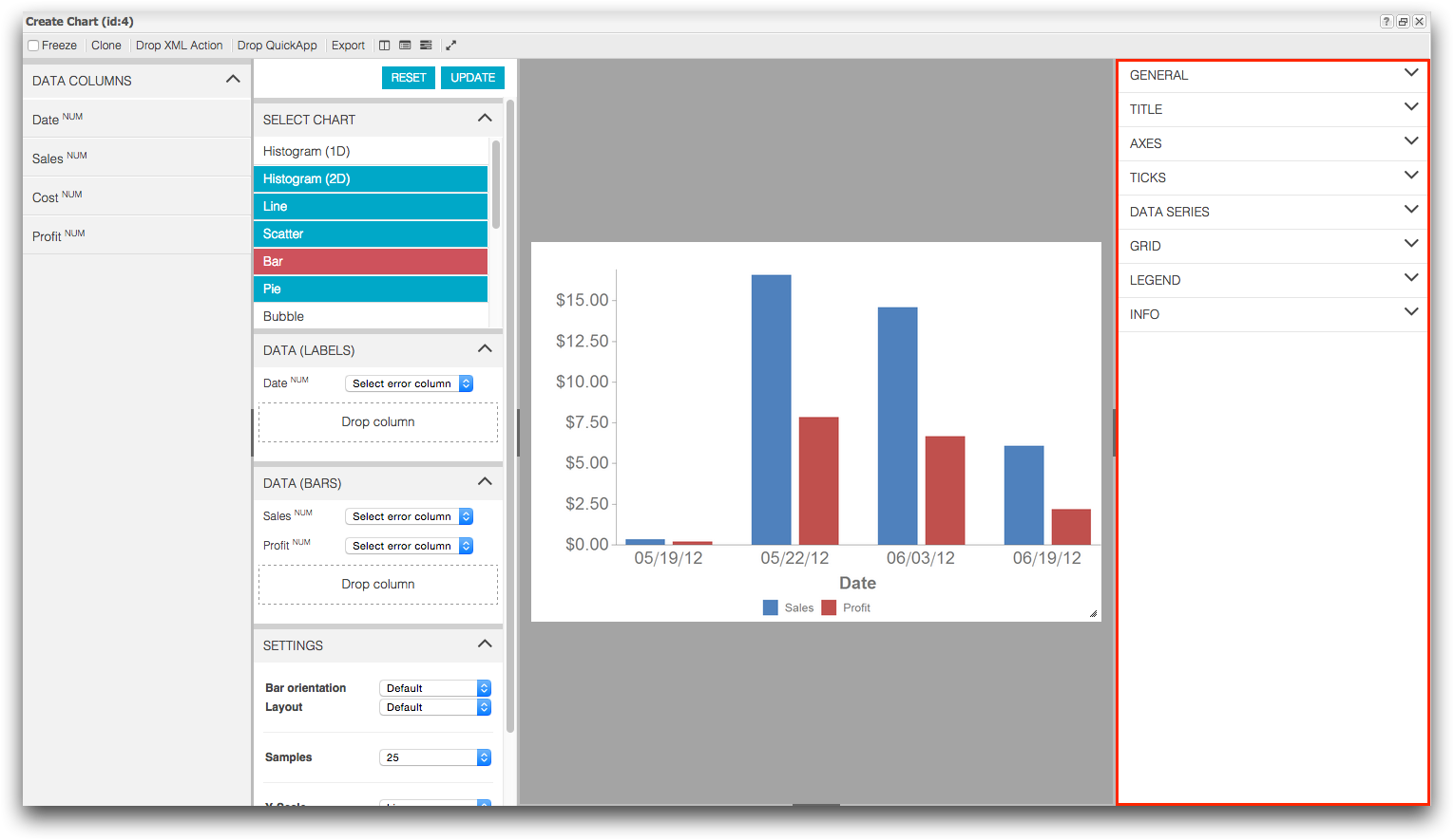 bar chart builder